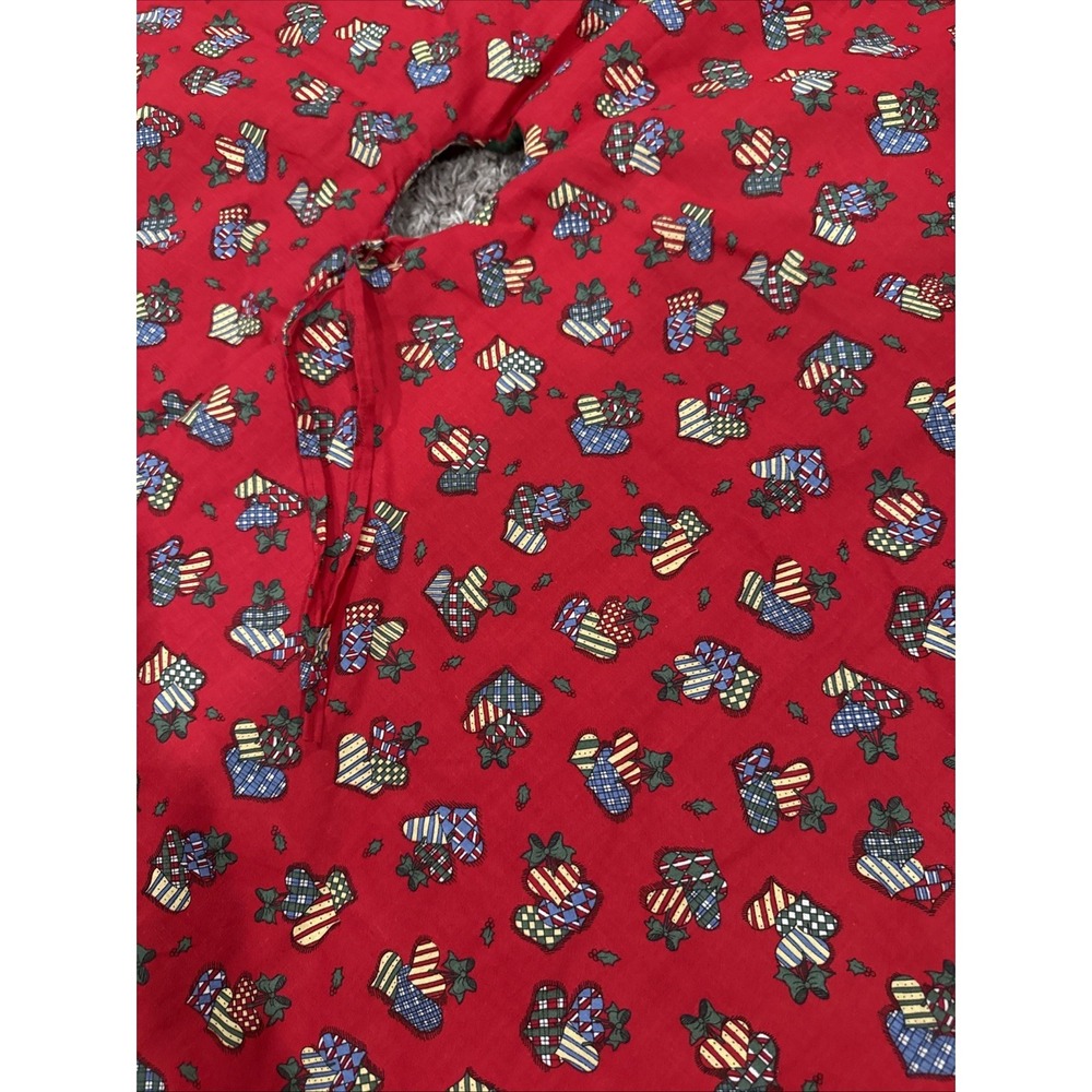 Tree Skirt‎ Ruffle Reversible Angels/hearts - Picture 8 of 10